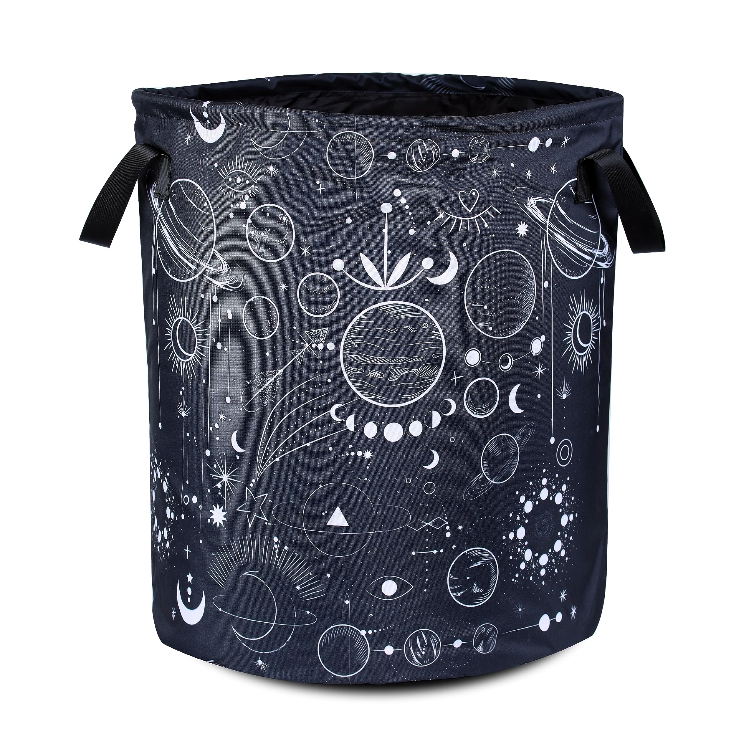 Basketball Texture Laundry Basket Ball Foldable Waterproof Oxford Cloth Funny Tote Bag Laundry Hamper Clothes Storage Bucket Toy Organizer For Bathroom/Laundry Storage/Bedroom 17.7x13.7 Inch